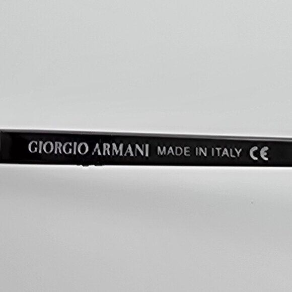 Giorgio Armani 1531 1144/54 Silver Frame Top Gradient Silver Lens Sunglasses - Picture 9 of 16